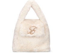 HANDTASCHE AUS KUNSTPELZ