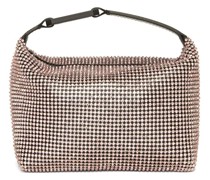 HANDTASCHE AUS LEDER MIT KRISTALLEN 'MOON'