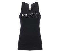TANKTOP AUS BAUMWOLLE MIT LOGODRUCK