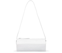 LACKLEDERTASCHE MIT LOGOPRÄGUNG