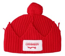 Mütze aus Wolle und Nylon „Chunky Crown“