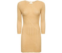 Bartola knitted cotton MINIKLEID