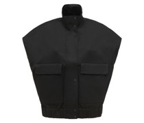 Ärmellose Jacke aus Baumwollcanvas „ESC“