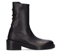 60mm hohe Stiefeletten aus Leder „Henrica“