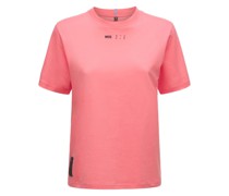T-SHIRT AUS BAUMWOLLJERSEY MIT LOGO