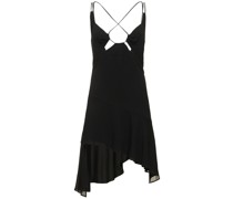 MINIKLEID AUS STRETCH-SEIDENGEORGETTE „LAYLA“