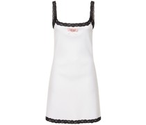 MINIKLEID AUS BAUMWOLLMISCHUNG MIT SPITZE