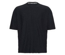 Oversized T-Shirt mit Monogramm