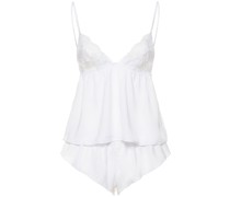 Set: Kamisol und Shorts aus Satin „Marseille“