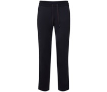 Balfour relaxed fit wool & silk pants