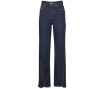 Jeans aus Baumwolldenim mit hoher Taille