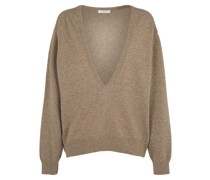 Pullover aus Wollmischung mit V-Ausschnitt „Tala“