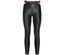 Lycra-Leggings mit Schnallen