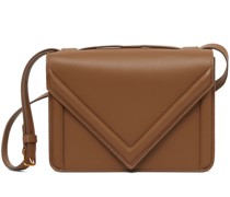 Schultertasche aus Leder „Frame“