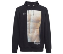KAPUZENSSWEATSHIRT MIT DRUCK