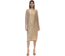 KLEID MIT PAILLETTEN