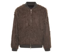 Jacke aus Acryl-Kunstpelz