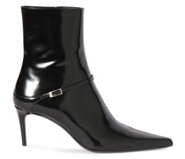 70mm Vendome leather ankle boots