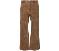 Hose aus Baumwollcanvas mit Patch „Palma“