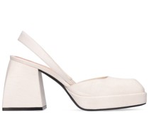 85mm hohe Pumps aus Shantung „Bulla Jones“