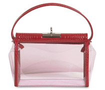 WATER PVC & CROC EMBOSSED LEATHER BAG