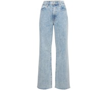 HOCHTAILLIERTE JEANS MIT WEITEM BEIN „GRACE“