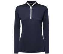 Performance-Oberteil mit halbem Zipper