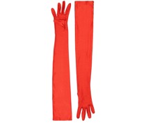 Long viscose gloves