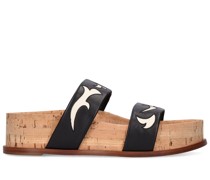 45mm hohe Sandalen aus Leder „Striker“