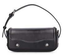 Handtasche aus glänzendem Leder „Ransel“