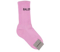 SOCKEN AUS BAUMWOLLJACQUARD MIT LOGO