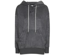 Oversized Pullover-Hoodie aus Terry