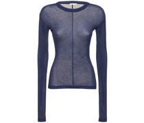 LANGÄRMELIGES T-SHIRT AUS BAUMWOLLJERSEY