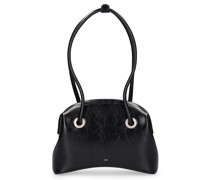 SCHULTERTASCHE AUS LEDER „CIRCLE BROT“