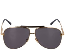 Brady metal pilot sunglasses