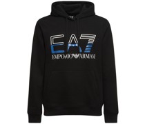 Hoodie aus Baumwollmischung „Logo Series“