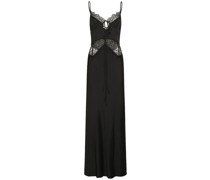 Maxikleid aus Viskosemischsatin „Nicolette“