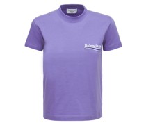 ENGES T-SHIRT AUS BAUMWOLLE MIT LOGO