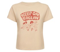 T-SHIRT AUS JERSEY