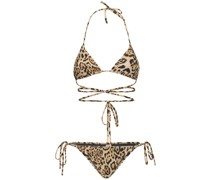 Bedruckter Triangel-Bikini „Miami“