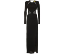 Kleid aus Jersey mit transparentem Besatz „Vega“
