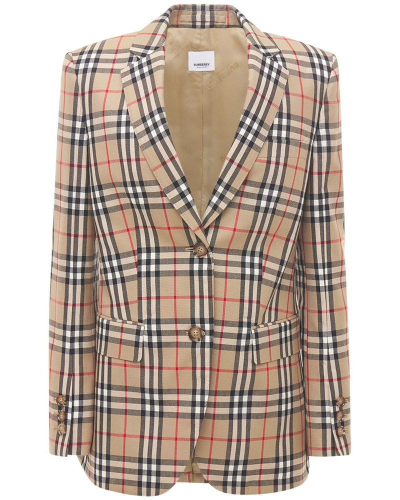 burberry print jacket