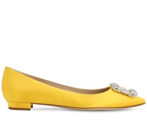 10MM FLACHE SCHUHE AUS SEIDENSATIN 'HANGISI'