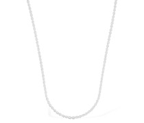 Lace Grace long mini chain necklace