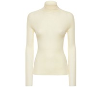 Nicoletta ribbed wool & silk sweater