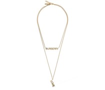 Halskette mit Buchstaben „Burberry & Love“