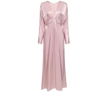 Lilian viscose blend gown