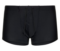 Nylon box-cut swim briefs