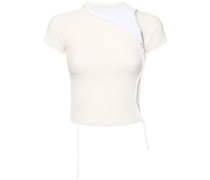 T-SHIRT AUS STRETCH-BAUMWOLLE