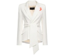 Lyocell-Blazer „The Girlfriend“